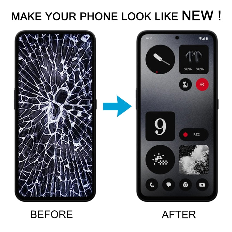 For Nothing CMF Phone 1 Original AMOLED LCD Screen with Digitizer Full Assembly (Black) by buy2fix