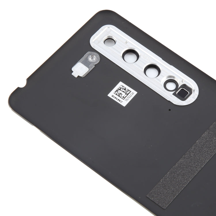 For Sharp Aquos R5G Original Battery Back Cover(Black) by buy2fix