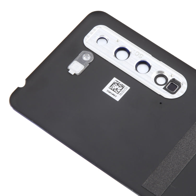 For Sharp Aquos R5G Original Battery Back Cover(Blue) by buy2fix