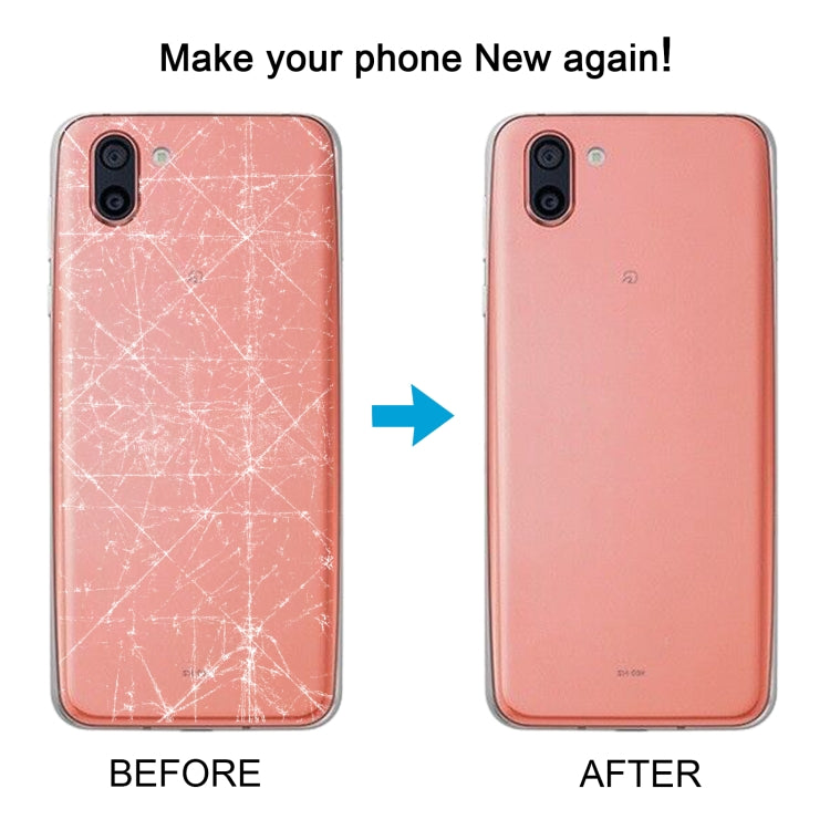 For Sharp Aquos R2 Original Battery Back Cover(Black) by buy2fix