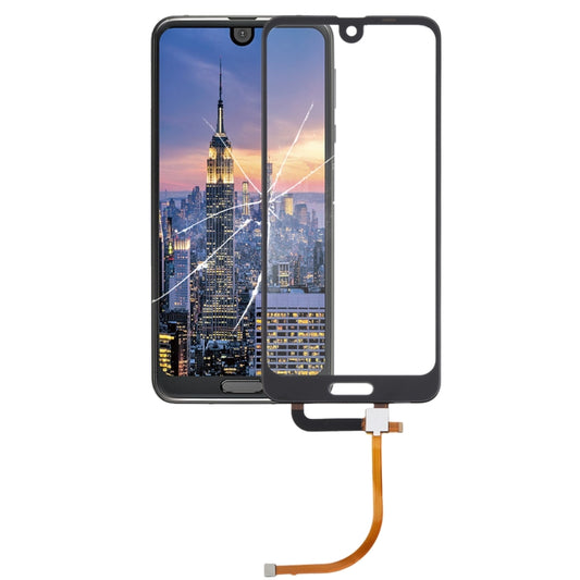 For Sharp Aquos R2 Touch Panel (Black) by buy2fix
