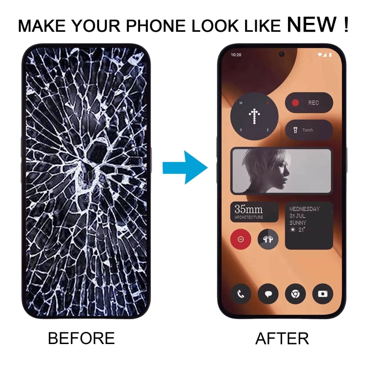 For Nothing Phone 2a Plus Original LCD Screen With Digitizer Full Assembly by buy2fix