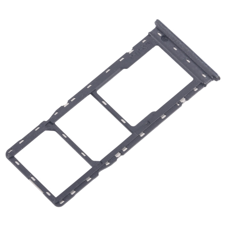 For Infinix Smart 8 X6525 5pcs SIM Card Tray + SIM Card Tray + Micro SD Card Tray (Black) by buy2fix