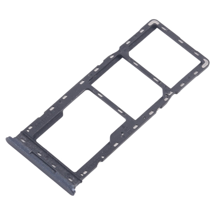For Infinix Smart 8 HD 5pcs SIM Card Tray + SIM Card Tray + Micro SD Card Tray (Black) by buy2fix
