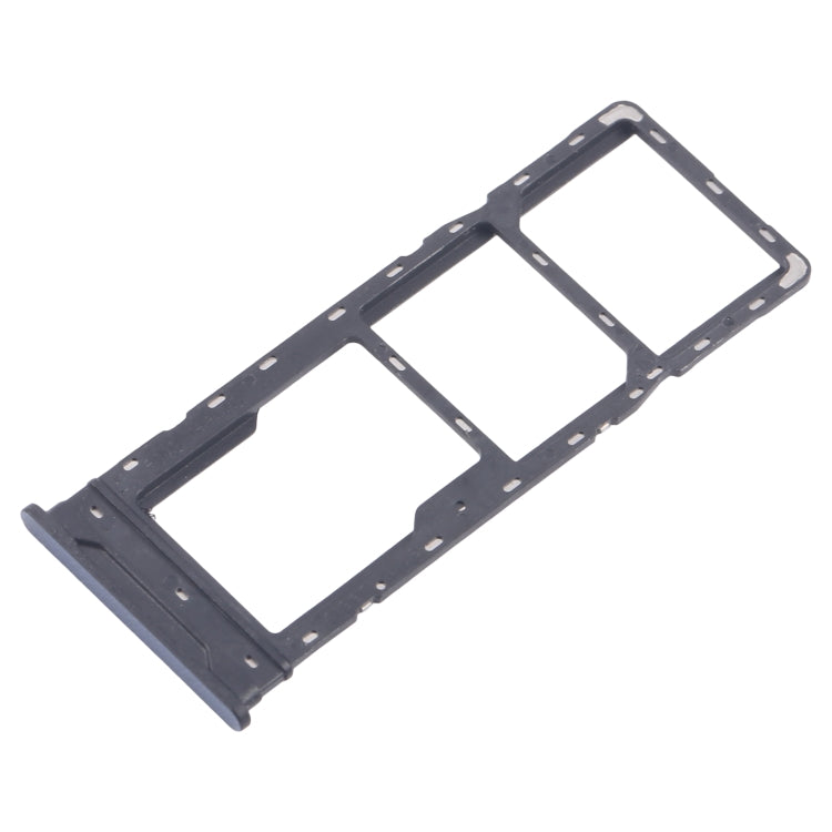 For Infinix Hot 40 X6836 5pcs SIM Card Tray + SIM Card Tray + Micro SD Card Tray (Blue) by buy2fix