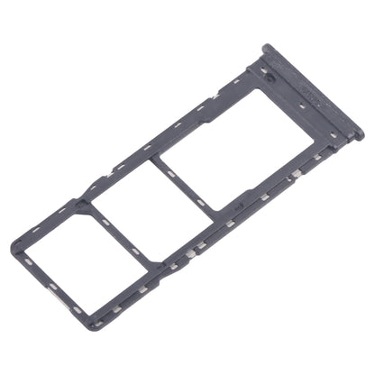For Infinix Hot 40 X6836 5pcs SIM Card Tray + SIM Card Tray + Micro SD Card Tray (Blue) by buy2fix