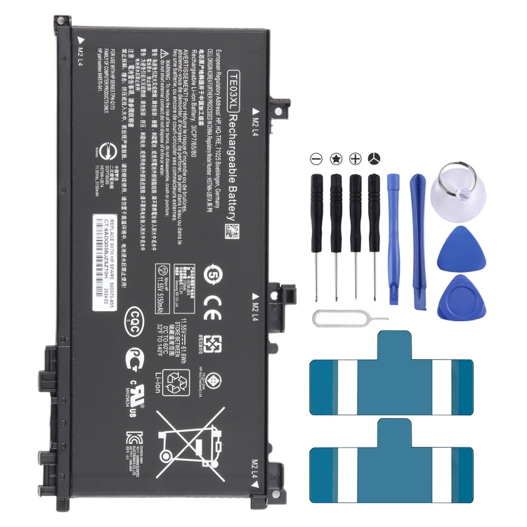 11.55V 61.6Wh 5150mAh Li-ion Battery For HP OMEN 15-bc011TX 15-bc012TX 15-bc013TX 15-AX015TX AX017TX TPN-Q173 HSTNN-UB7A 849910-850 TE03XL by buy2fix