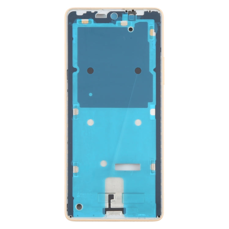 For Xiaomi Poco X6 Neo Original Middle Frame Bezel Plate (Orange) by buy2fix
