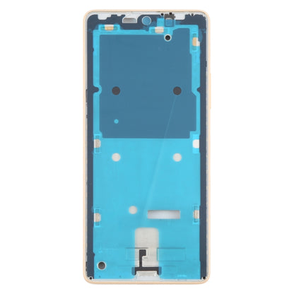 For Xiaomi Poco X6 Neo Original Middle Frame Bezel Plate (Orange) by buy2fix