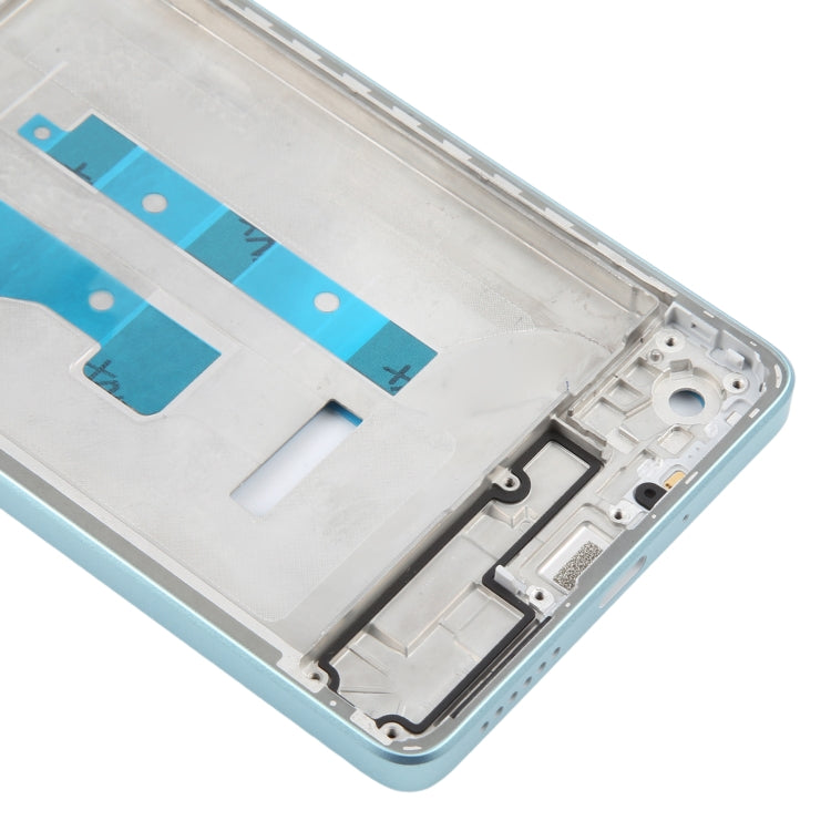 For Xiaomi Poco X6 Neo Original Middle Frame Bezel Plate (Blue) by buy2fix