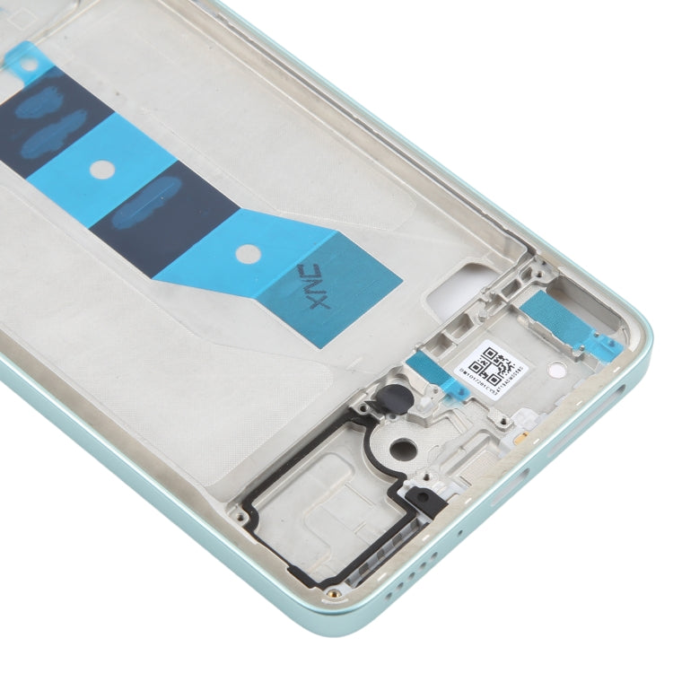 For Xiaomi Redmi Note 14 5G Original Middle Frame Bezel Plate (Green) by buy2fix