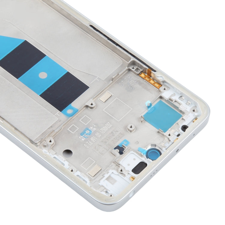 For Xiaomi Redmi Note 14 5G Original Middle Frame Bezel Plate (Silver) by buy2fix