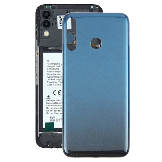 For Infinix Hot 8 Lite X650 Original Battery Back Cover(Blue) by buy2fix