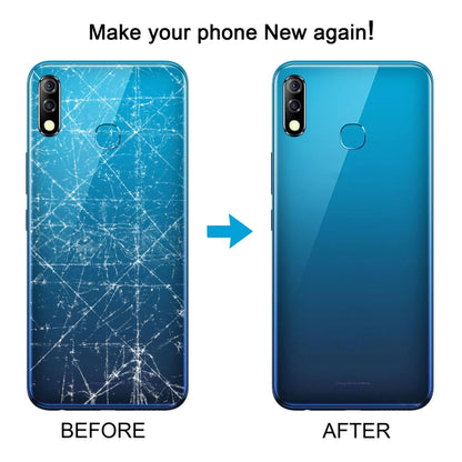 For Infinix Hot 8 Lite X650 Original Battery Back Cover(Black) by buy2fix