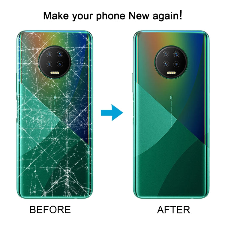 For Infinix Note 7 X690 Original Battery Back Cover(Green) by buy2fix