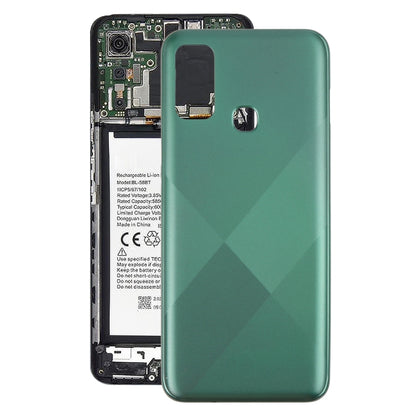 For Infinix Hot 9 Play X680 Original Battery Back Cover(Green) by buy2fix
