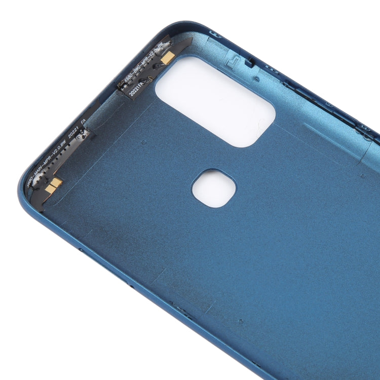 For Infinix Hot 9 Play X680 Original Battery Back Cover(Blue) by buy2fix