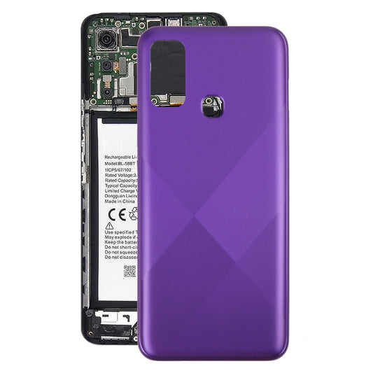 For Infinix Hot 9 Play X680 Original Battery Back Cover(Purple) by buy2fix