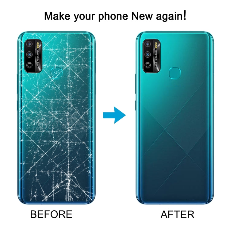 For Infinix Hot 9 Play X680 Original Battery Back Cover(Green) by buy2fix