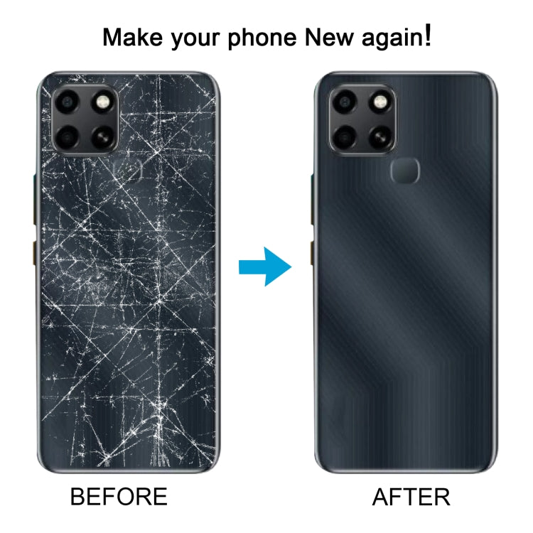 For Infinix Smart 6 X6511 Original Battery Back Cover(Black) by buy2fix