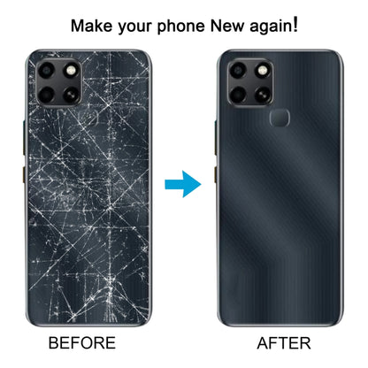 For Infinix Smart 6 X6511 Original Battery Back Cover(Black) by buy2fix