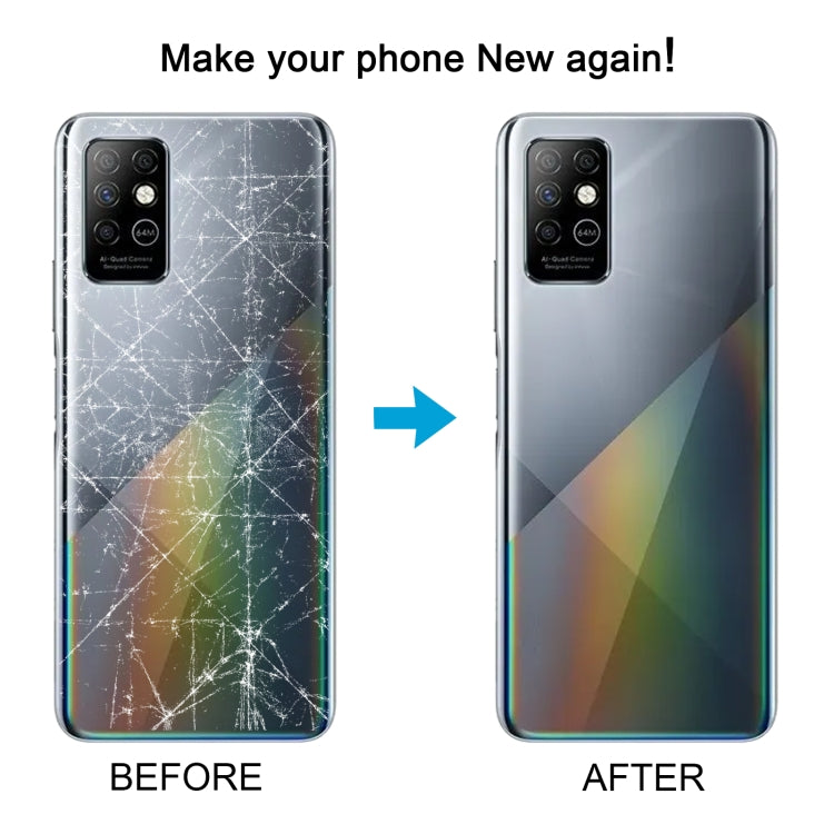 For Infinix Note 8 X692 Original Battery Back Cover(Grey) by buy2fix