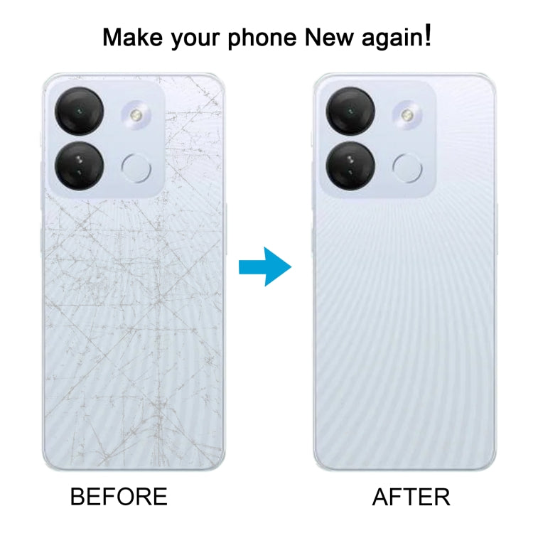 For Infinix Smart 7 X6515 Original Battery Back Cover(Black) by buy2fix