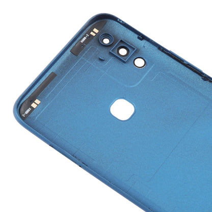 For Infinix Hot 10 Play Original Battery Back Cover(Blue) by buy2fix