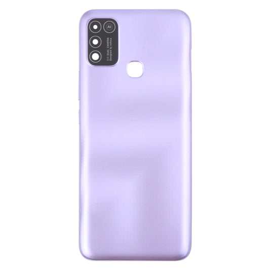 For Infinix Hot 10 Play Original Battery Back Cover(Purple) by buy2fix