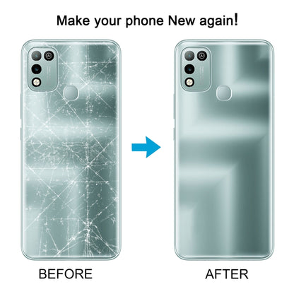 For Infinix Hot 10 Play Original Battery Back Cover(Green) by buy2fix