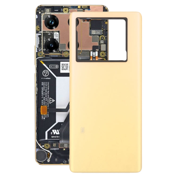For Infinix Note 40 Pro 5G X6851 Original Battery Back Cover(Gold) by buy2fix