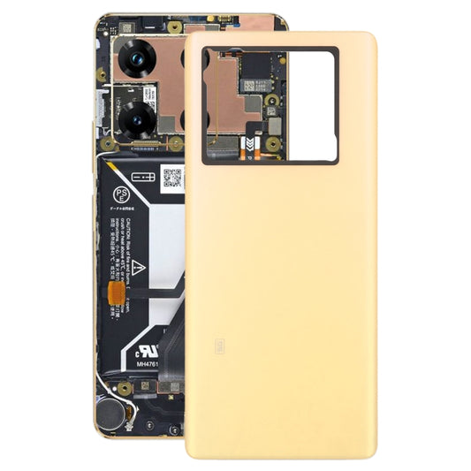 For Infinix Note 40 Pro 5G X6851 Original Battery Back Cover(Gold) by buy2fix
