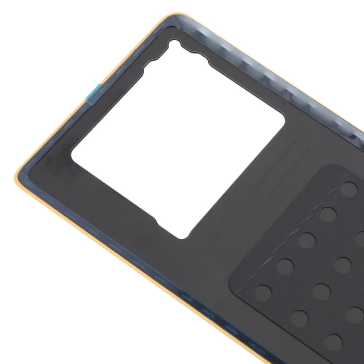 For Infinix Note 40 Pro 5G X6851 Original Battery Back Cover(Gold) by buy2fix