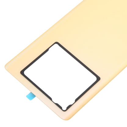 For Infinix Note 40 Pro 5G X6851 Original Battery Back Cover(Gold) by buy2fix
