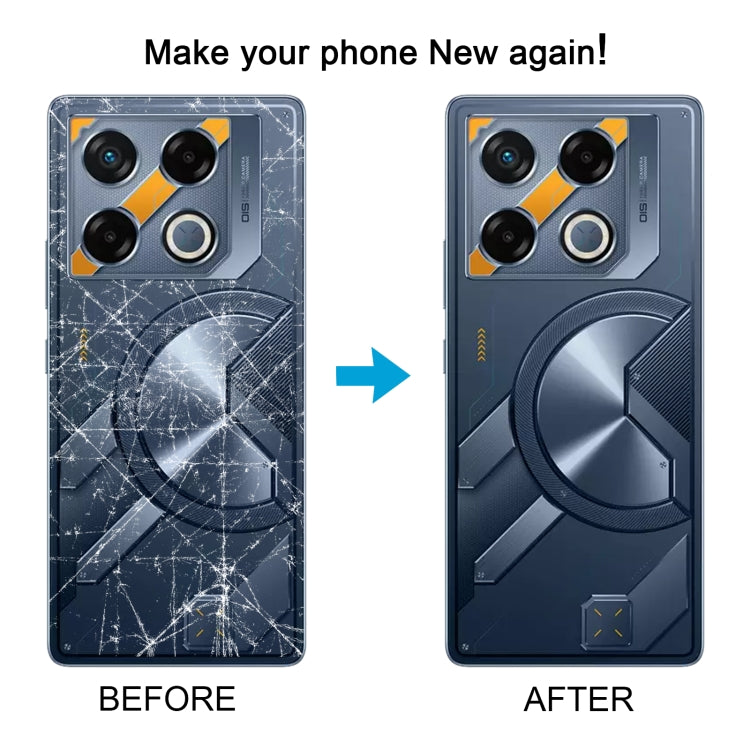 For Infinix GT 20 Pro X6871 Original Battery Back Cover(Grey) by buy2fix