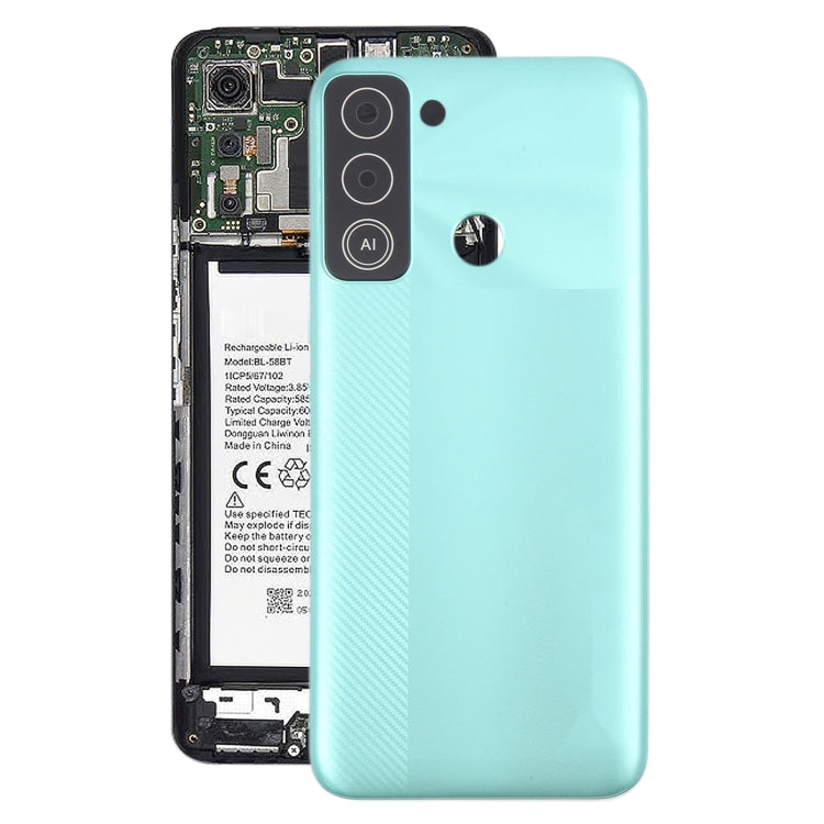 For Tecno Pop 5 LTE Original Battery Back Cover(Green) by buy2fix