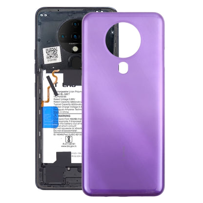 For Tecno Spark 6 Original Battery Back Cover(Purple) by buy2fix