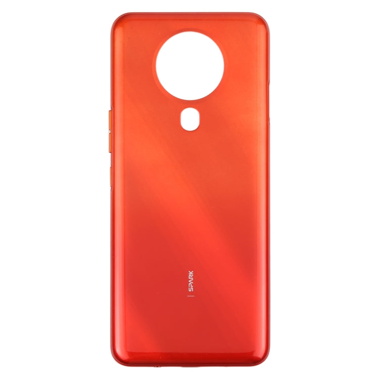 For Tecno Spark 6 Original Battery Back Cover(Red) by buy2fix