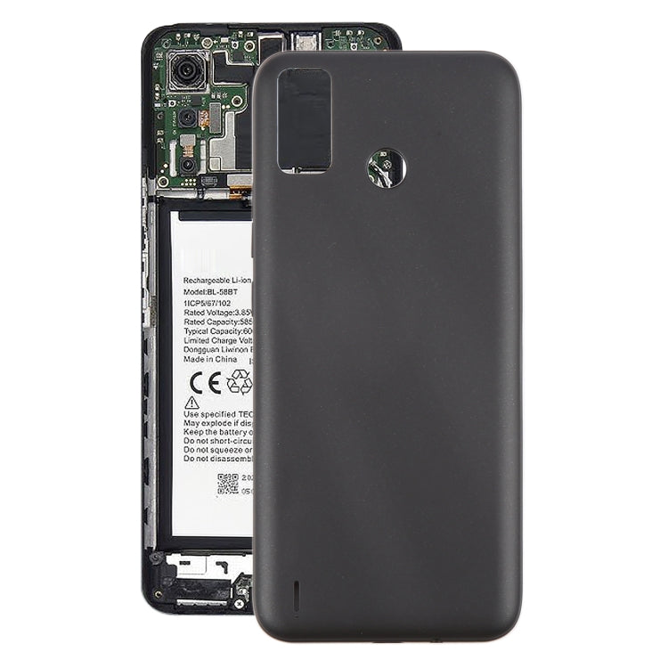 For Tecno Spark 6 Go Original Battery Back Cover(Black) by buy2fix
