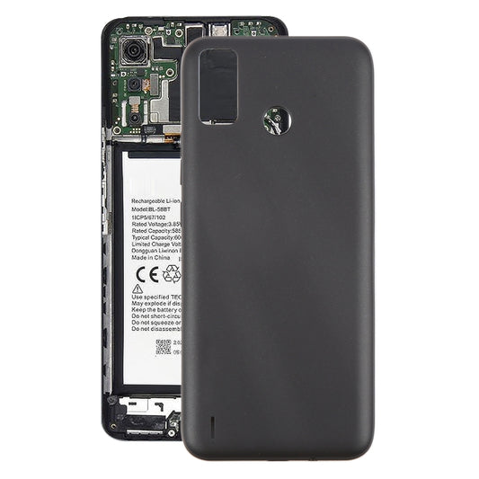 For Tecno Spark 6 Go Original Battery Back Cover(Black) by buy2fix