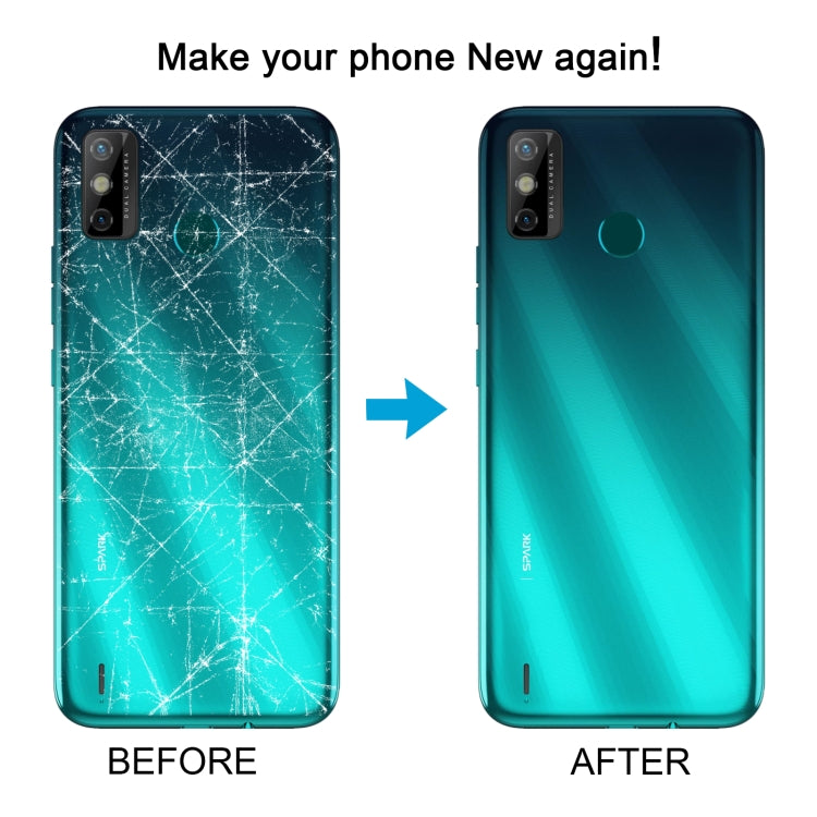 For Tecno Spark 6 Go Original Battery Back Cover(Blue) by buy2fix