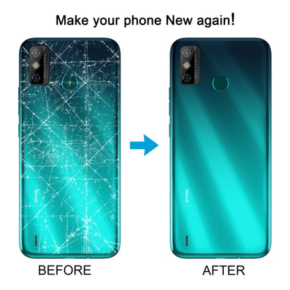 For Tecno Spark 6 Go Original Battery Back Cover(Black) by buy2fix