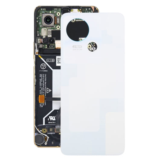For Tecno Spark 10 5G Original Battery Back Cover(White) by buy2fix