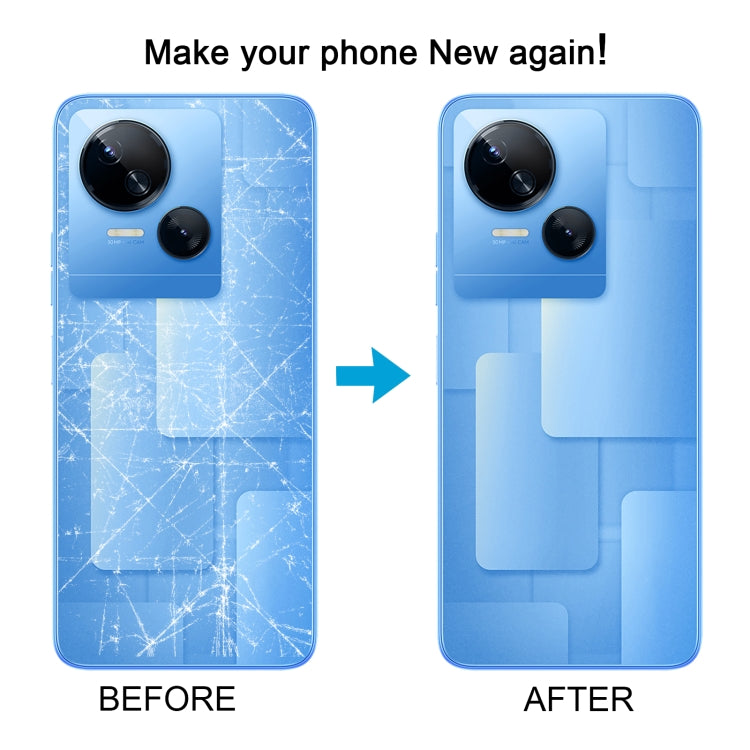 For Tecno Spark 10 5G Original Battery Back Cover(White) by buy2fix