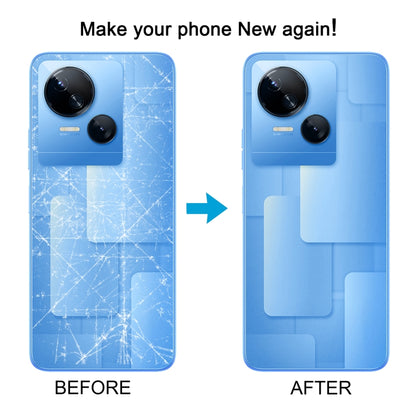 For Tecno Spark 10 5G Original Battery Back Cover(Blue) by buy2fix