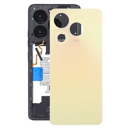 For Tecno Spark 20C Original Battery Back Cover(Gold) by buy2fix