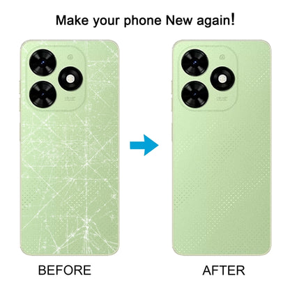 For Tecno Spark Go 2024 Original Battery Back Cover(Green) by buy2fix