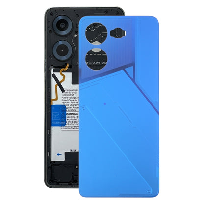 For Tecno Pova 5 4G Original Battery Back Cover(Blue) by buy2fix
