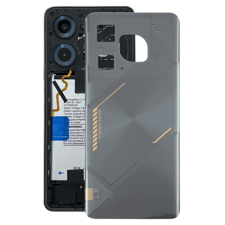 For Tecno Pova 6 Neo 4G Original Battery Back Cover(Black) by buy2fix