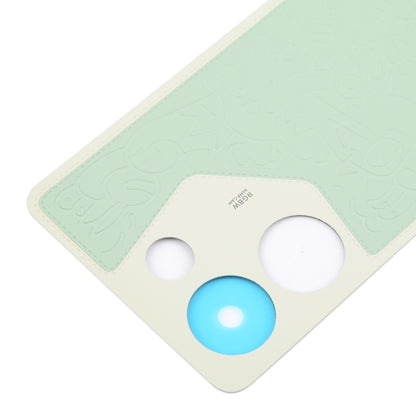 For Tecno Camon 20 Original Battery Back Cover(Green) by buy2fix